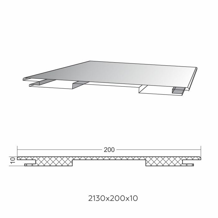 Extensie reglabilă pentru ușă Terra Vellum, lățime 20 cm