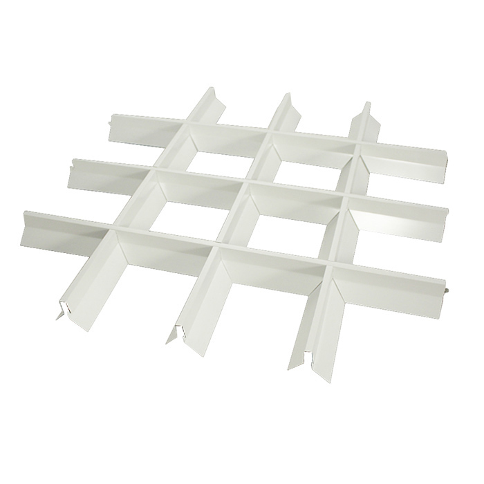 Tavane suspendate metalice Grigliato Pyramidal (modul 150*150)