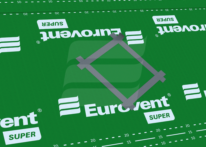 Bandă TOPBAND din polipropilenă cu autoadeziv unilateral