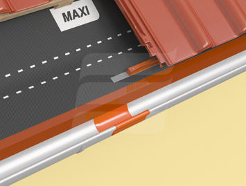 Banda FLEXBIT pentru lipirea și etanșarea acoperișurilor, RAL 8004 Roșu