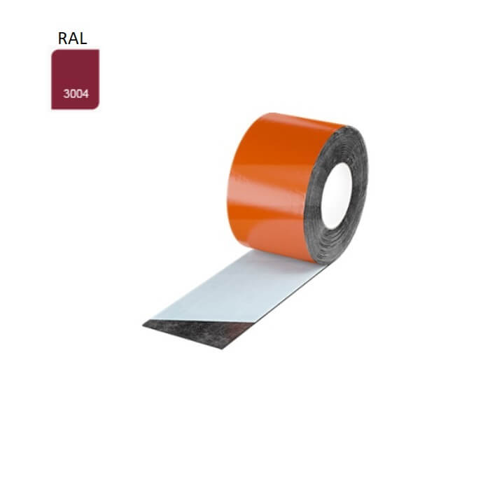 Banda FLEXBIT pentru lipirea și etanșarea acoperișurilor, RAL 3004 Bordo