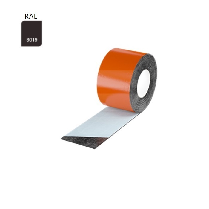 Banda FLEXBIT pentru lipirea și etanșarea acoperișurilor, RAL 8019 Maro