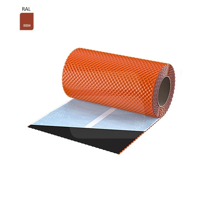 Banda autocolantă Flex 3D pentru coș, RAL 8004, Roșu