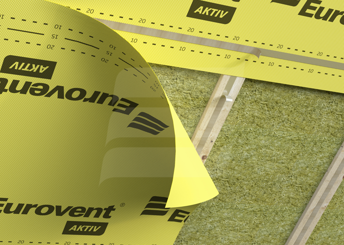 Banda autoadezivă Eurovent DUO pentru membrane și folii
