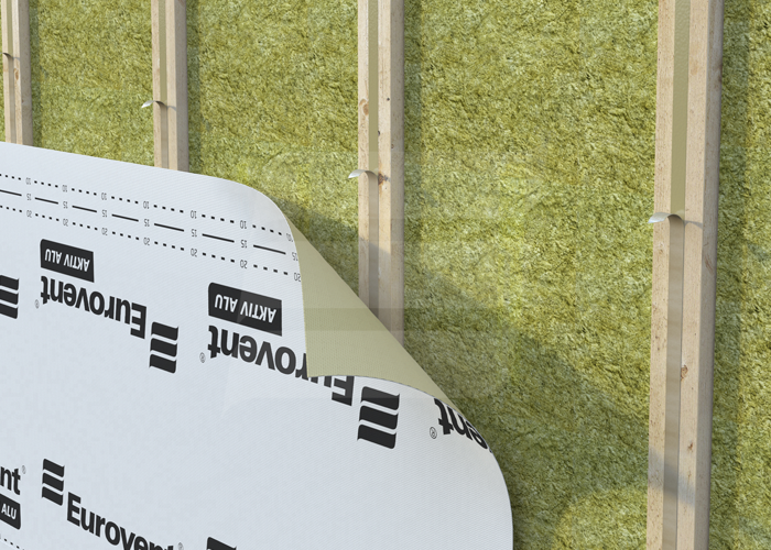 Banda autoadezivă Eurovent DUO pentru membrane și folii