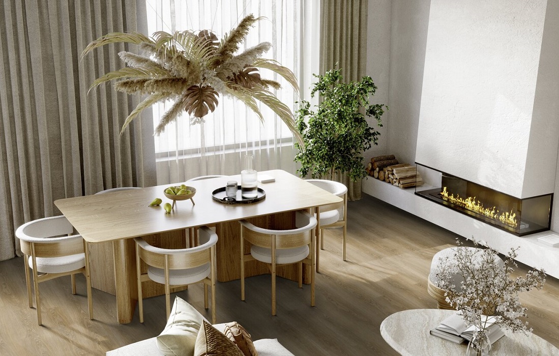 Pardoseala GERFLOR Rigid Senso Clic 2, MEADOW SPRING HONEY, 1507