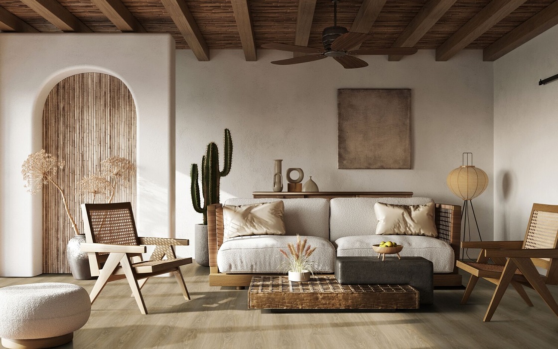 Pardoseala GERFLOR Rigid Senso Clic 2, MEADOW SPRING HONEY, 1507