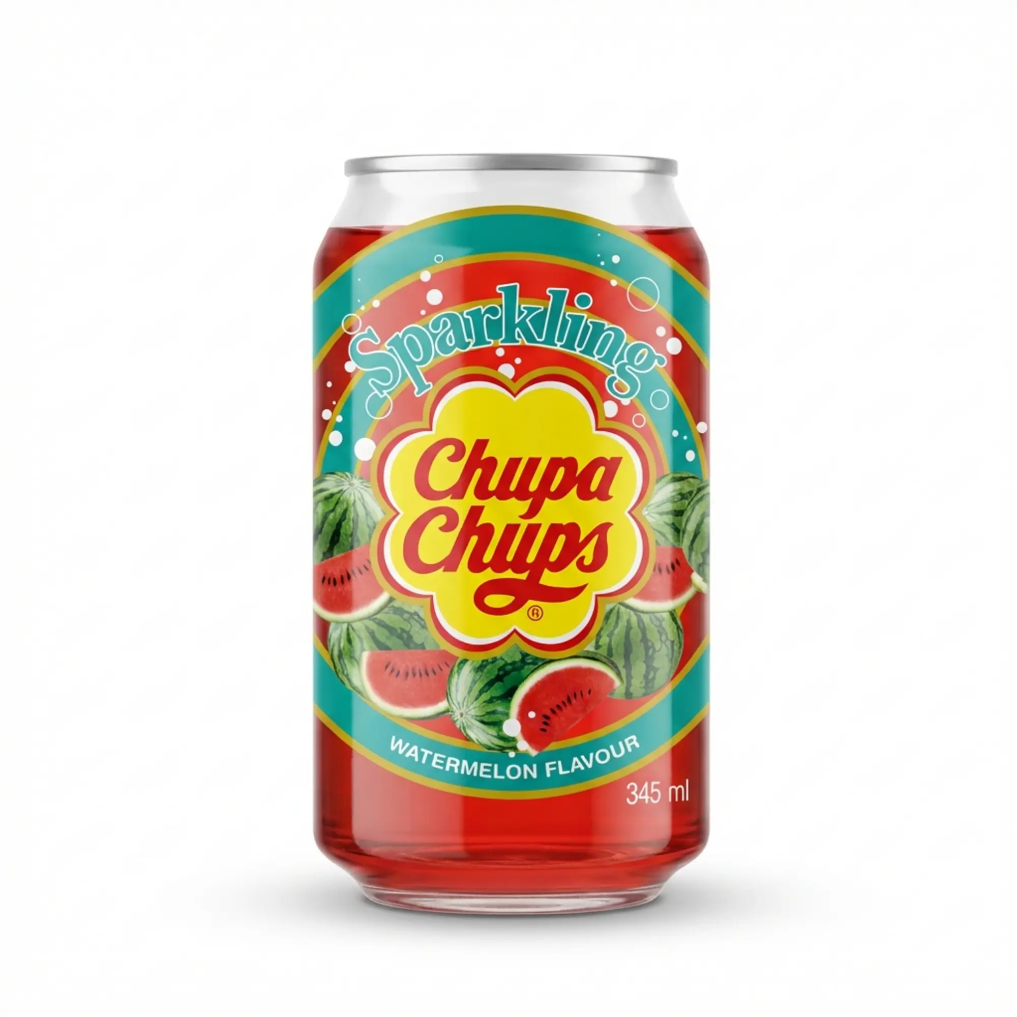 Bautura Carbogazoasa Chupa Chups Watermelon 345 ml