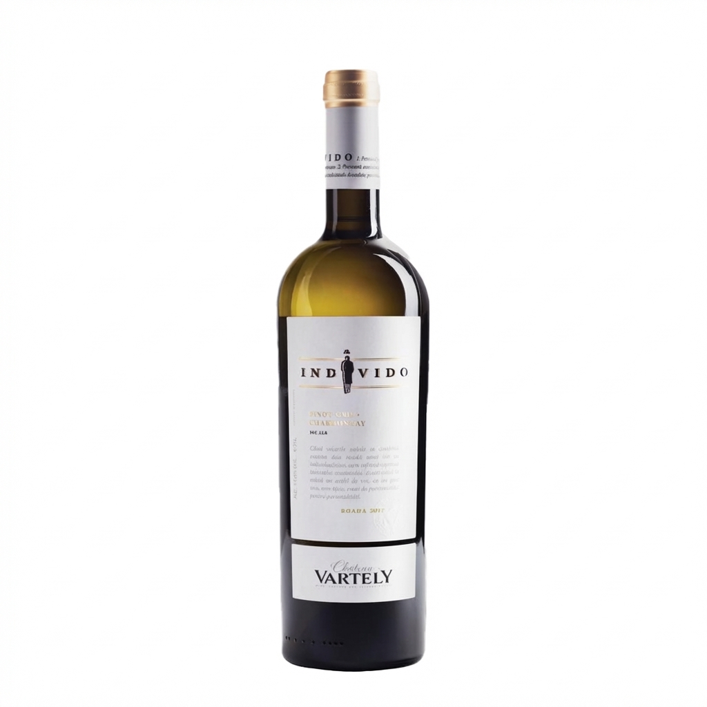 Vin alb sec Chateau Vartely Individo  Pinot Gris & Chardonnay 0,75L