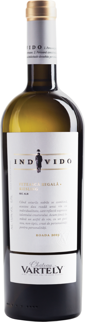 Vin alb sec Chateau Vartely Individo Feteasca Regala & Riesling 0,75L
