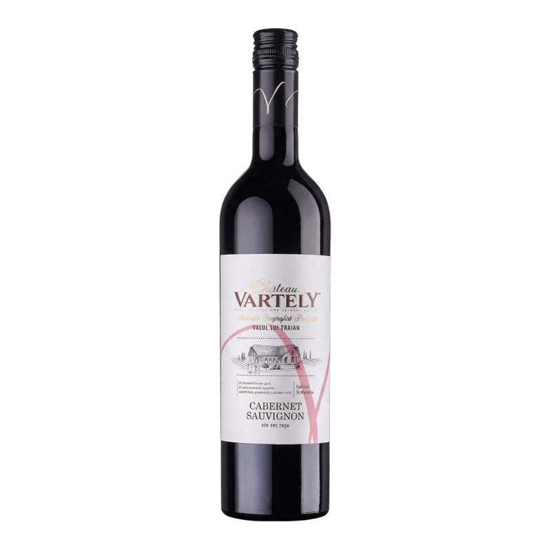 Vin rosu sec Chateau Vartely IGP Rosu 0,25L