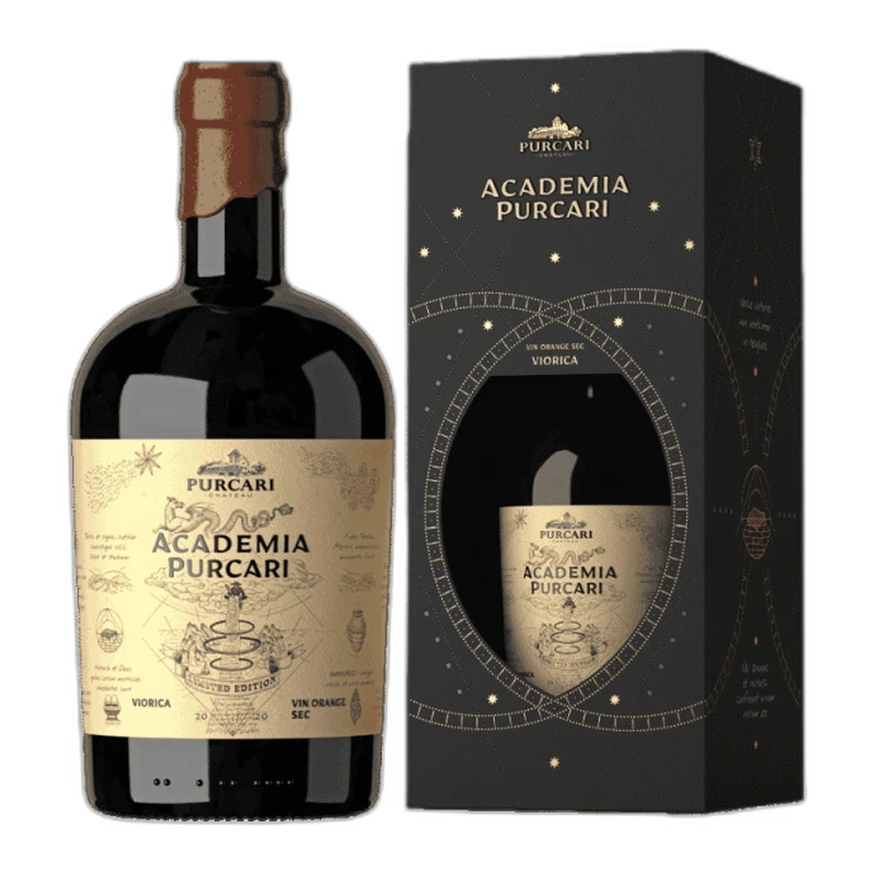 Vin alb sec Purcari Academia Viorica Orange 0.75L