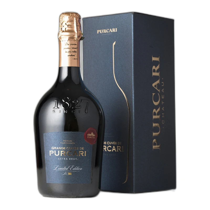Игристое вино Purcari Grand Cuvée Gift Box 0.75L