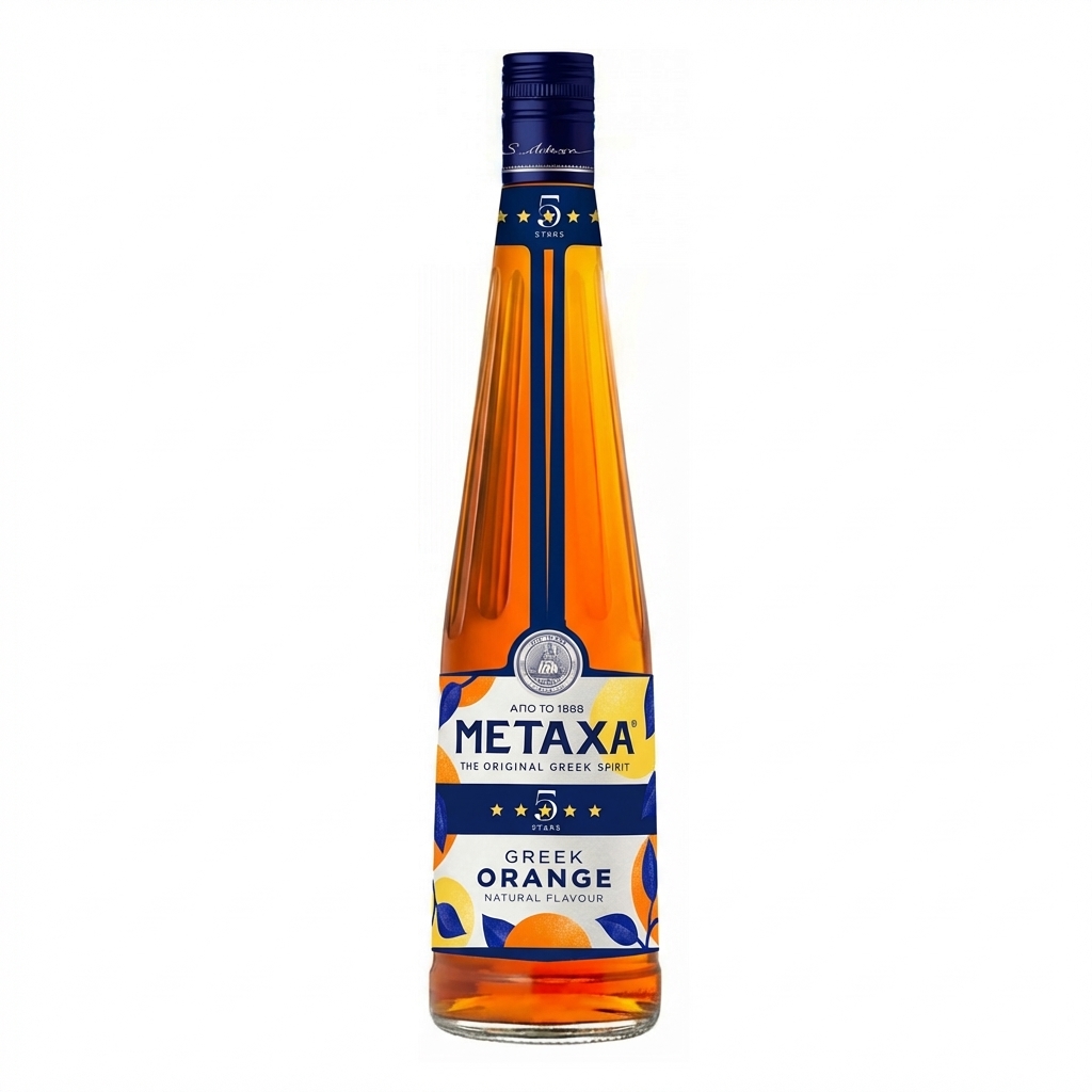 Brendi Metaxa 5 Stars Orange 38° 0,7L