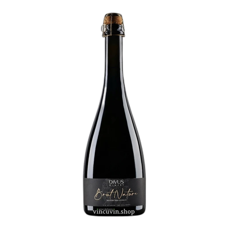 Vin spumant brut natur Divus Winery 0,75L
