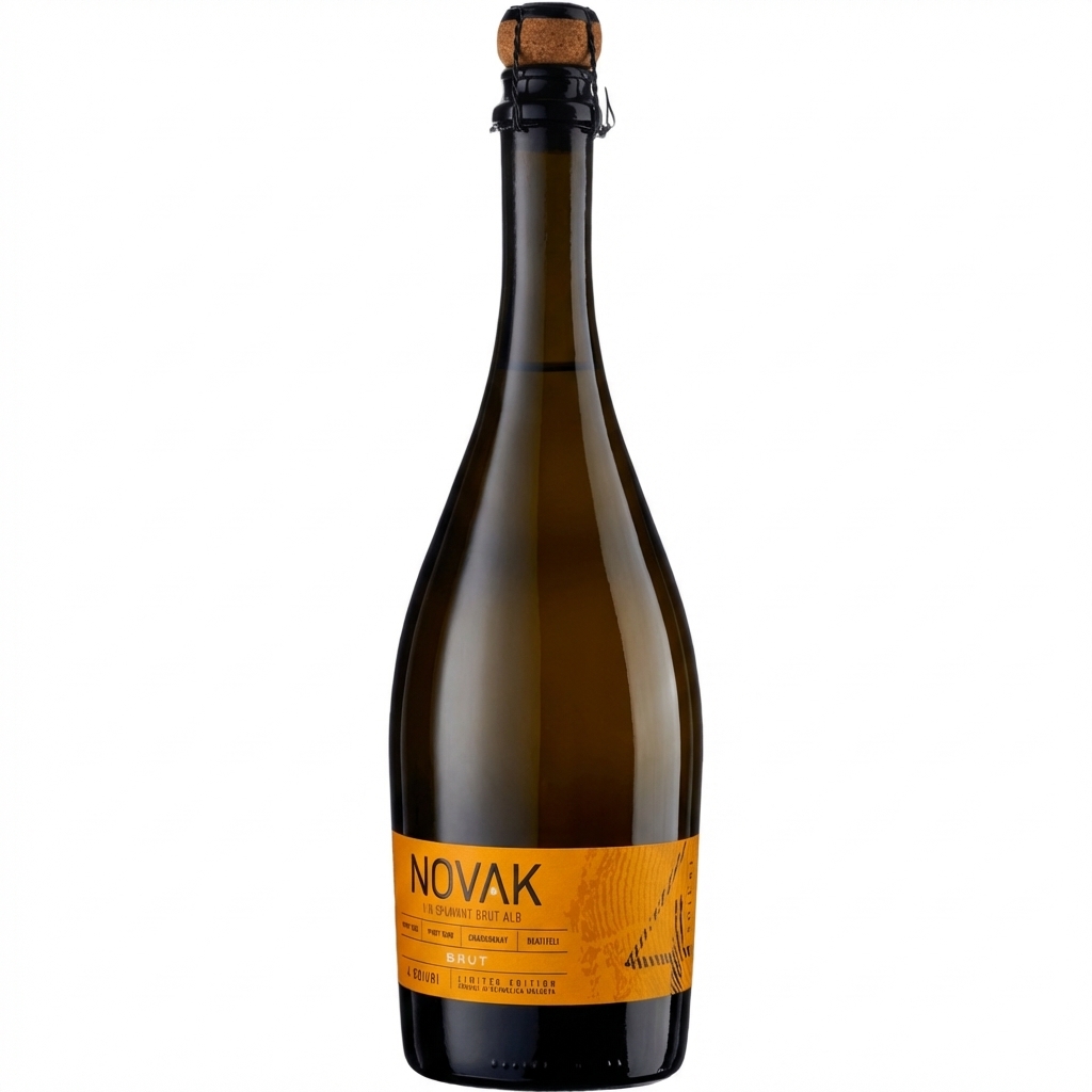 Vin spumant brut Novak 4 Soiuri Spumant 0,75L