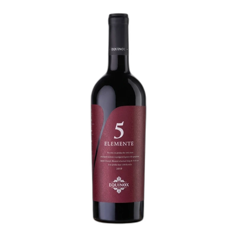 Vin rosu sec Equinox 5 Elemente 0,75L