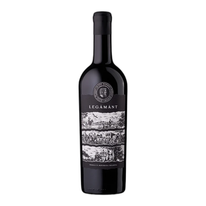 Vin rosu sec Divus Winery Legământ 0,75L