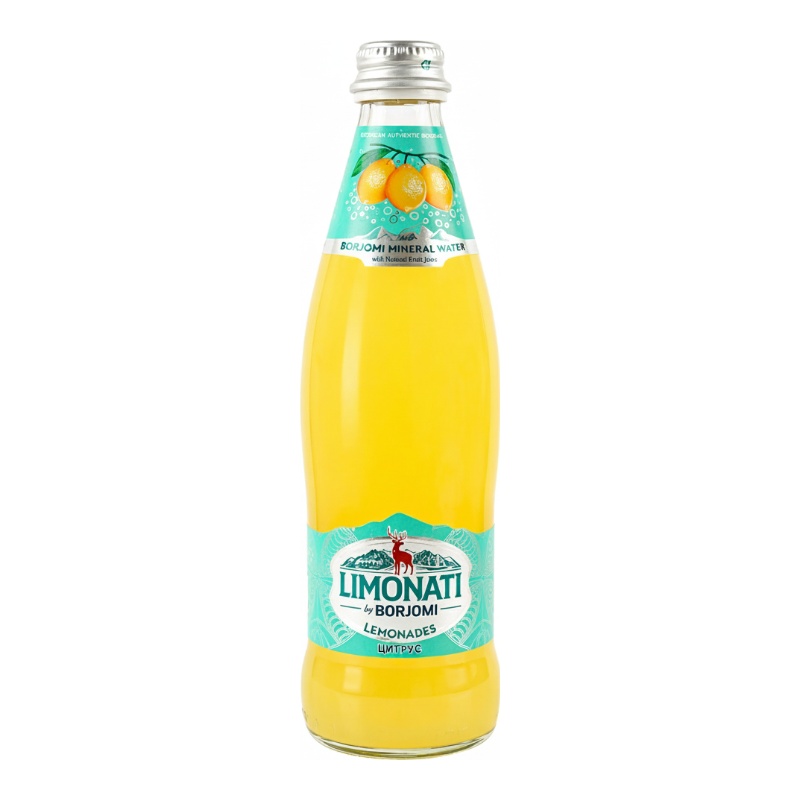 Băutură carbogazoasă Borjomi Limonati Citrus 0.5L