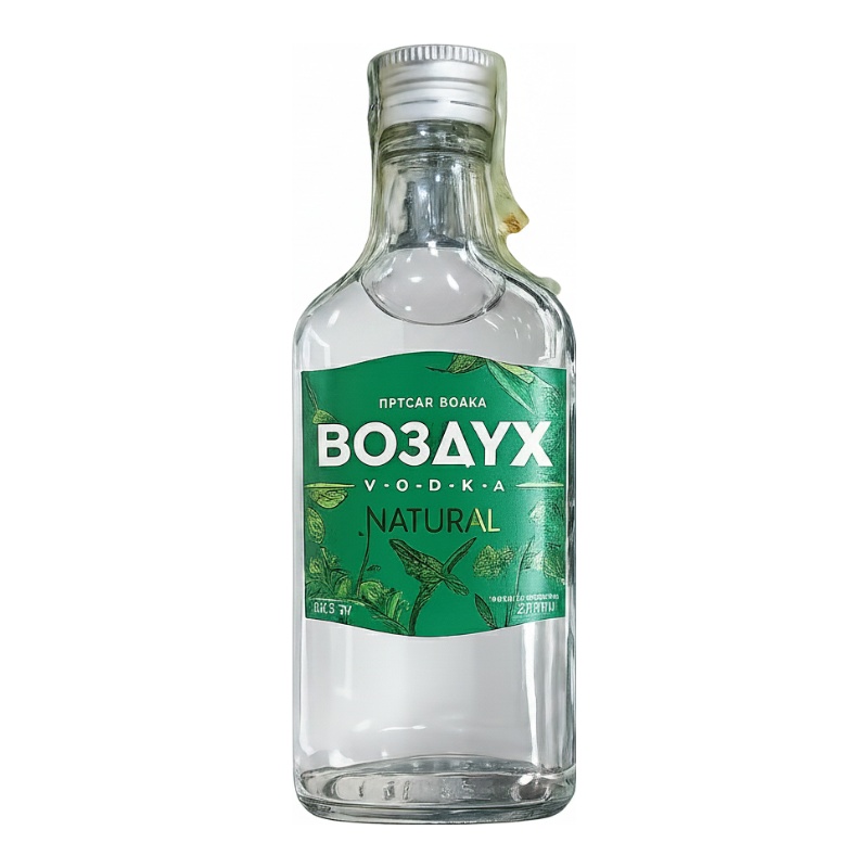 Водка Vozdukh Natural 40% 0.2L