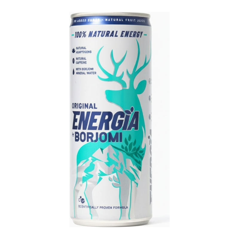 Băutură energizantă Borjomi Energia Original 0.24L