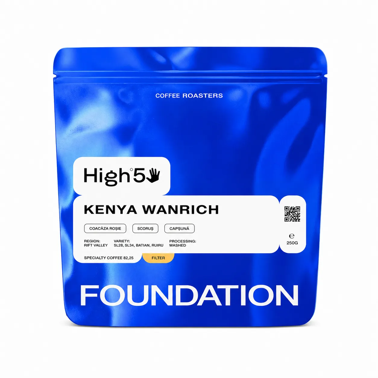 KENYA WANRICH Roasted Coffee Beans (250 g)