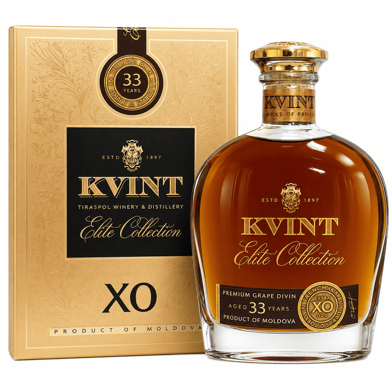 Divin KVINT Decanter 33 Ani 40% 0.5L