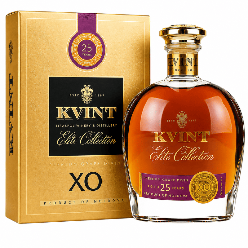Divin KVINT Decanter 25 Ani 40% 0.5L