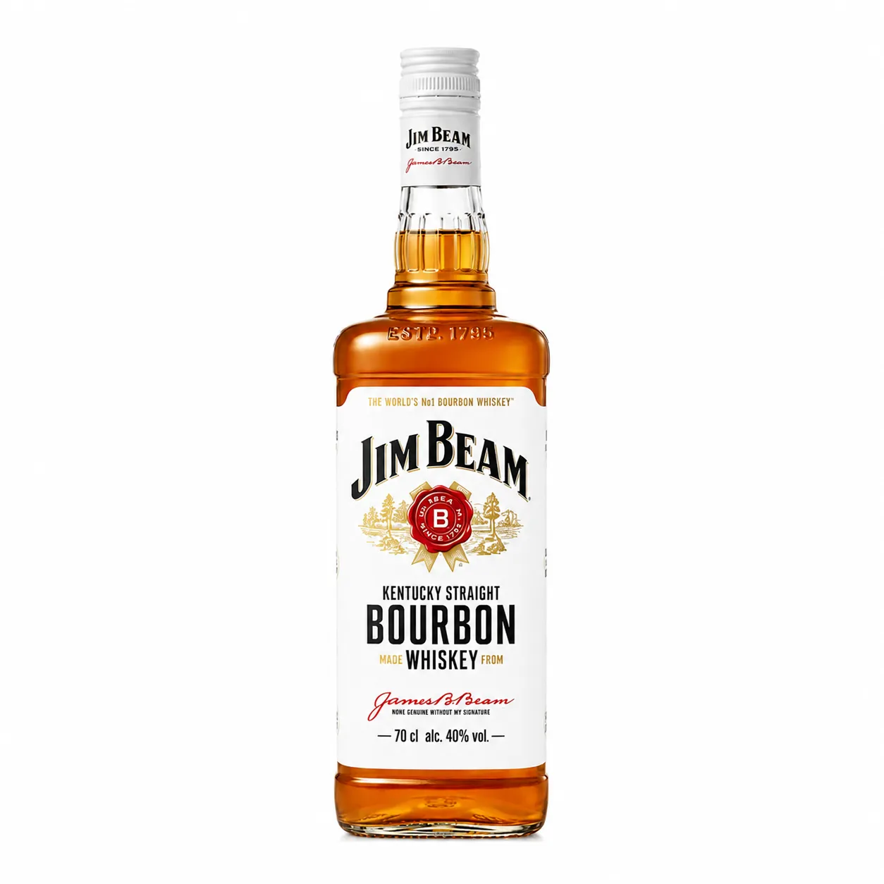 Whisky Jim Beam White Bourbon 40% 0.7L