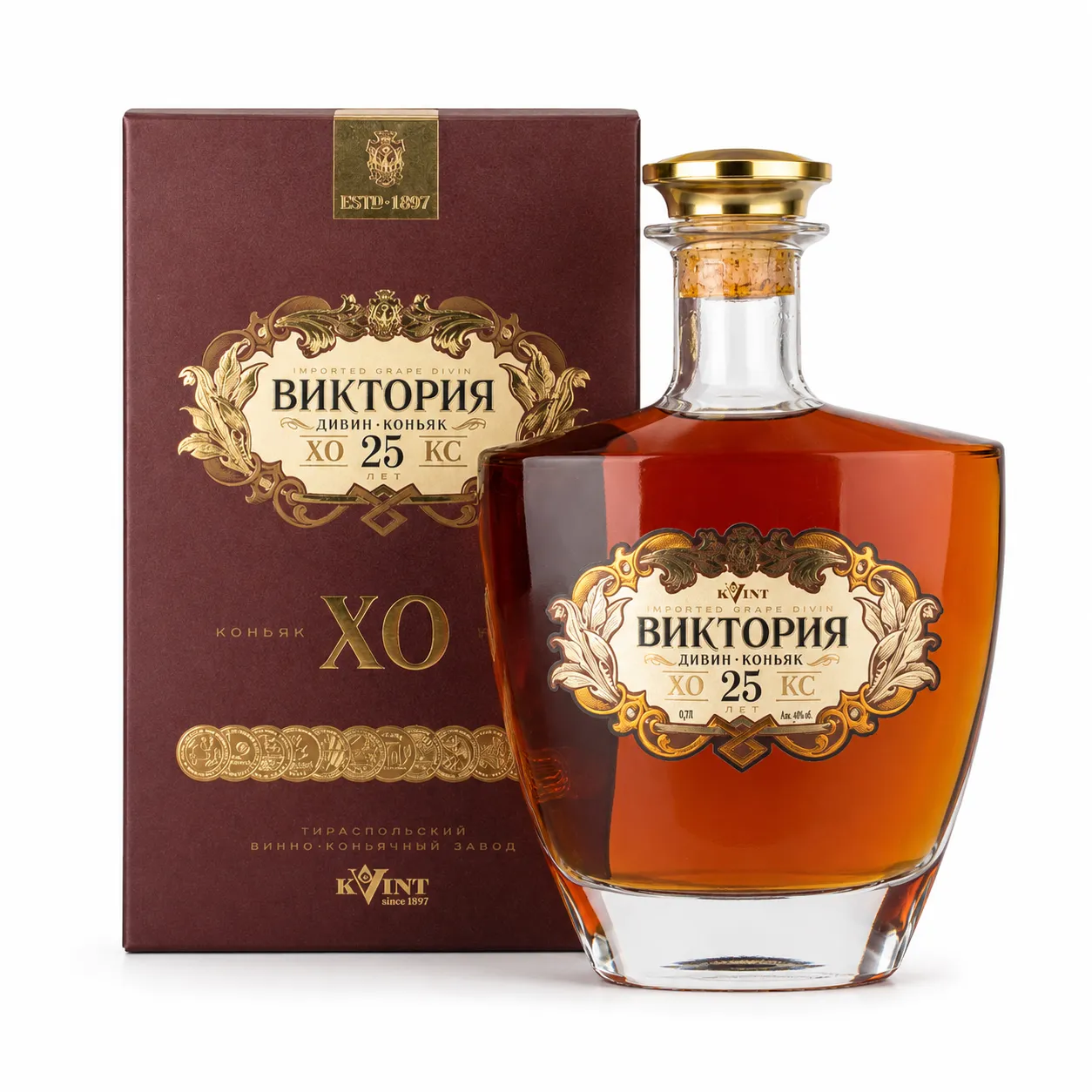 Дивин KVINT Victoria 25 ANI 40% 0.7л