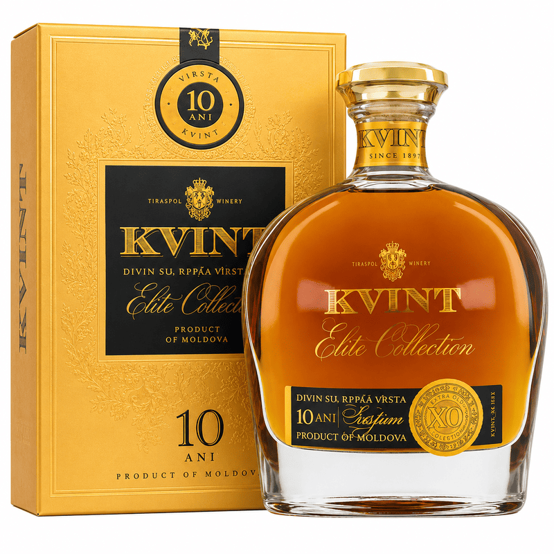 Divin KVINT Surprise Decanter 10 Ani 40% 0.5L