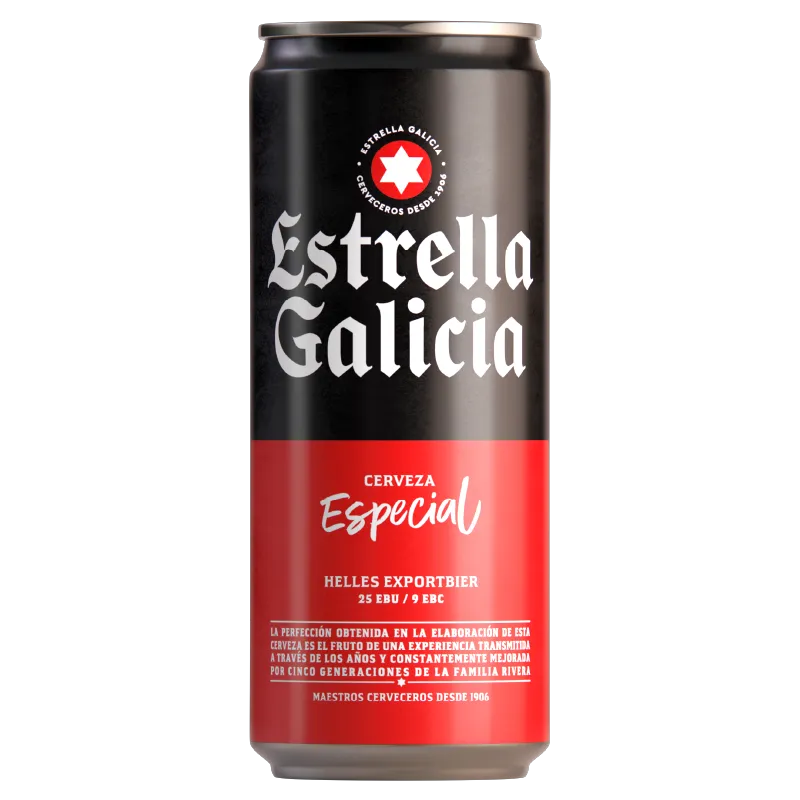 Bere ESTRELLA GALICIA ESPECIAL 5,5% 0,33 l