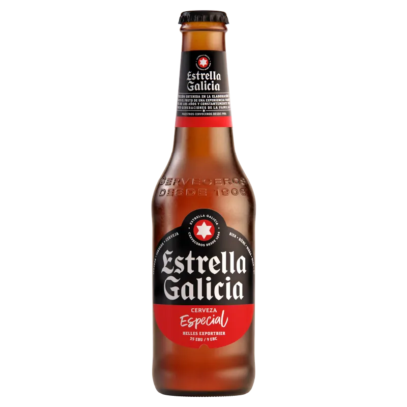 Bere ESTRELLA GALICIA ESPECIAL 5,5% 0.33l