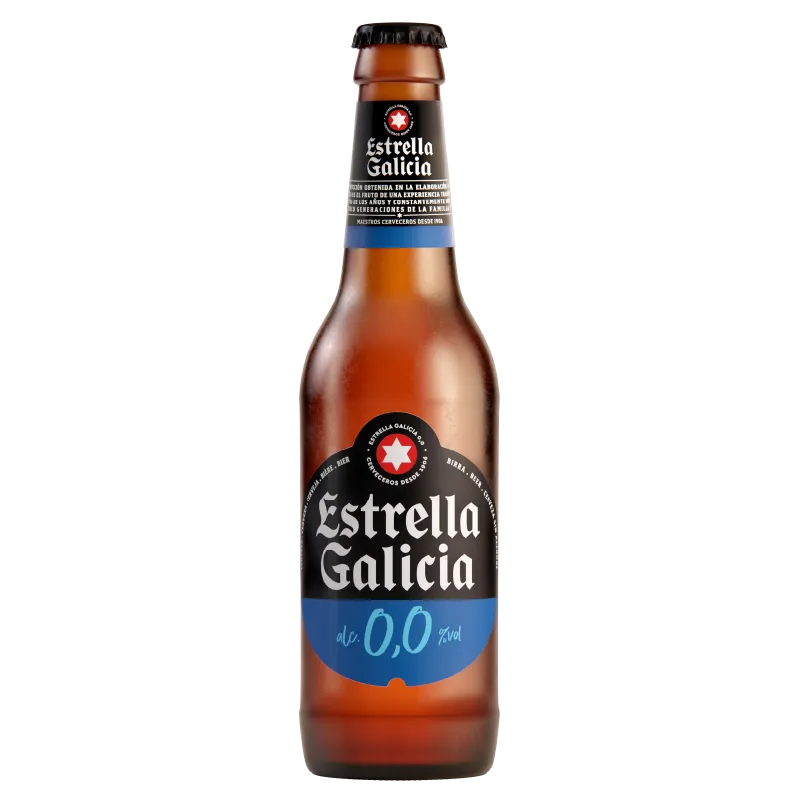 Bere ESTRELLA GALICIA 0,0% 0,33 l