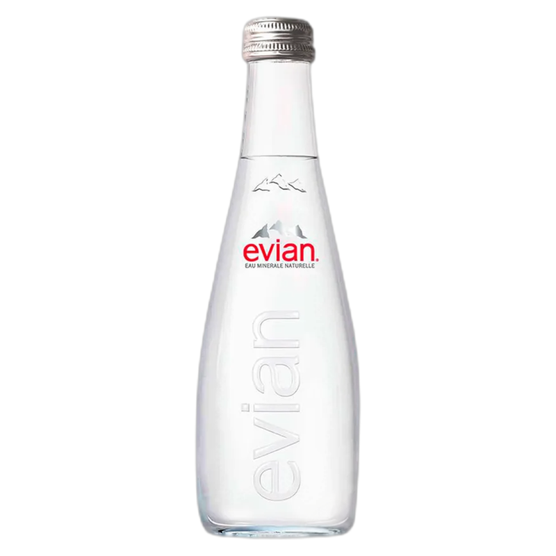 „EVIAN” APĂ MINERALĂ CARBONATATĂ,st. 0,33 l