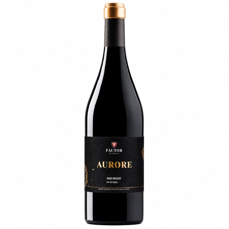 Dry red wine Fautor Aurore Rara Neagra 0.75L