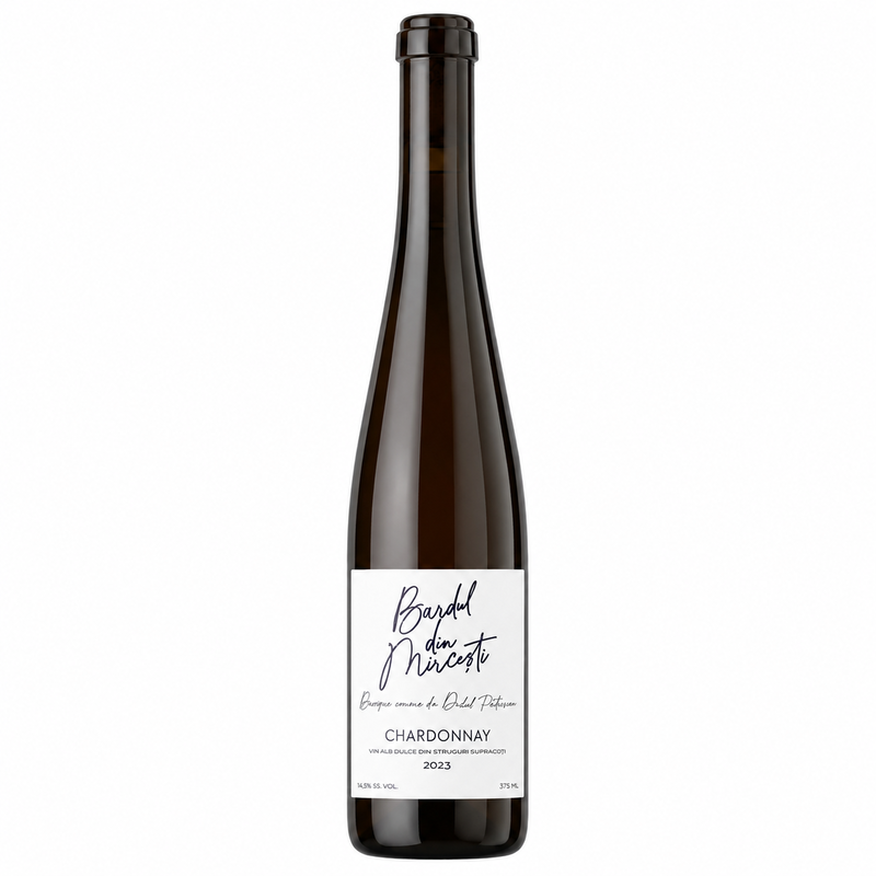 White sweet wine Crama Mircesti Bardul din Mircesti Late Harvest Chardonnay 0.375L
