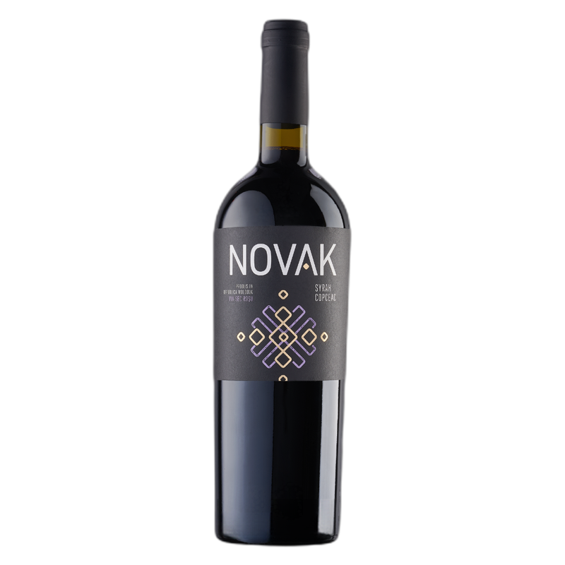 Vin rosu sec Novak Folclor Syrah & Copceac 0,75L