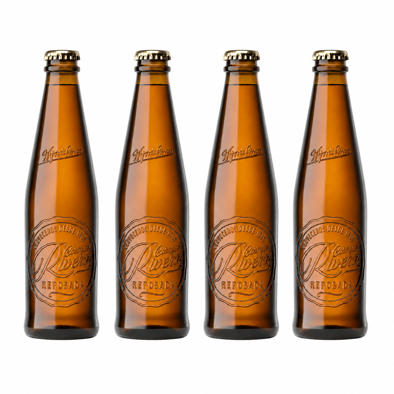 4PACK Bere RIVERA REPOSADA alc6.0%0.33glass