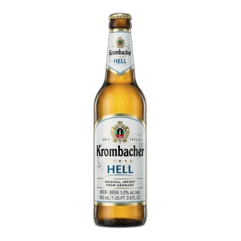 Bere Krombacher Hell 0,5l doza