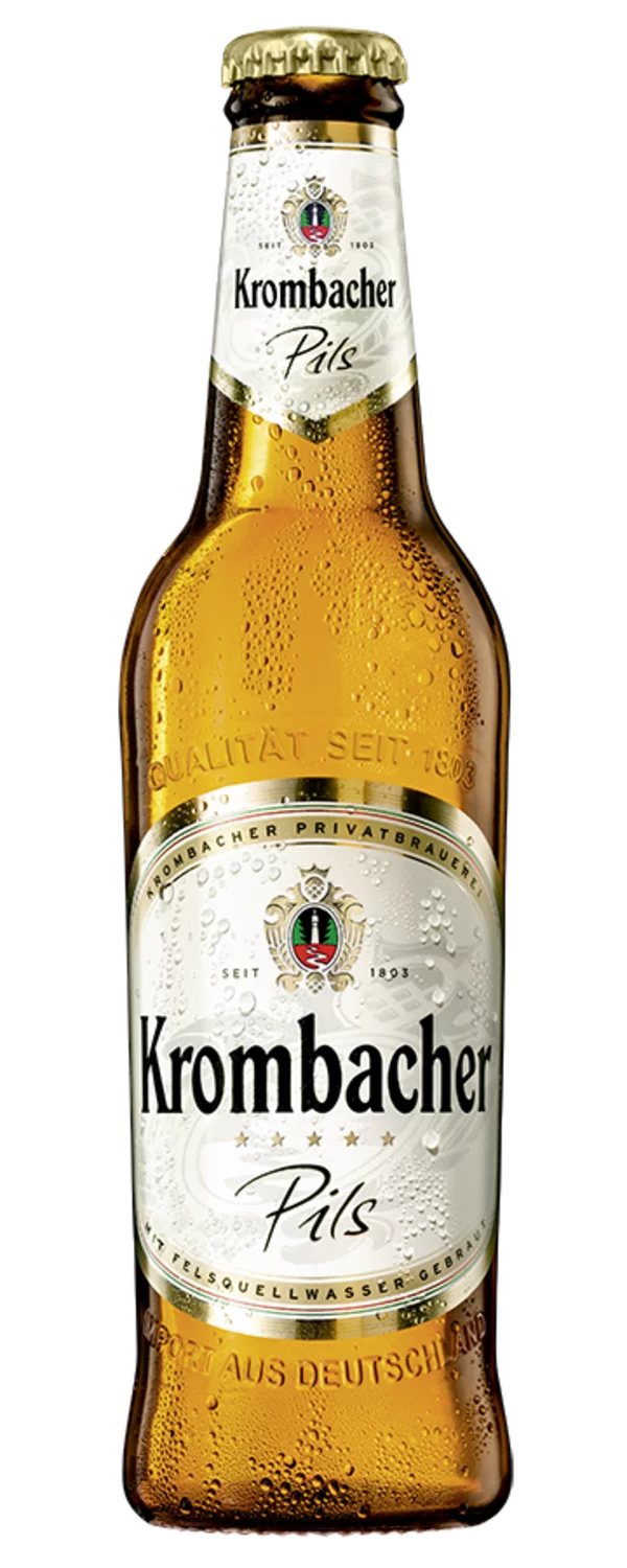 Bere Krombacher Pils  0.5l bottel