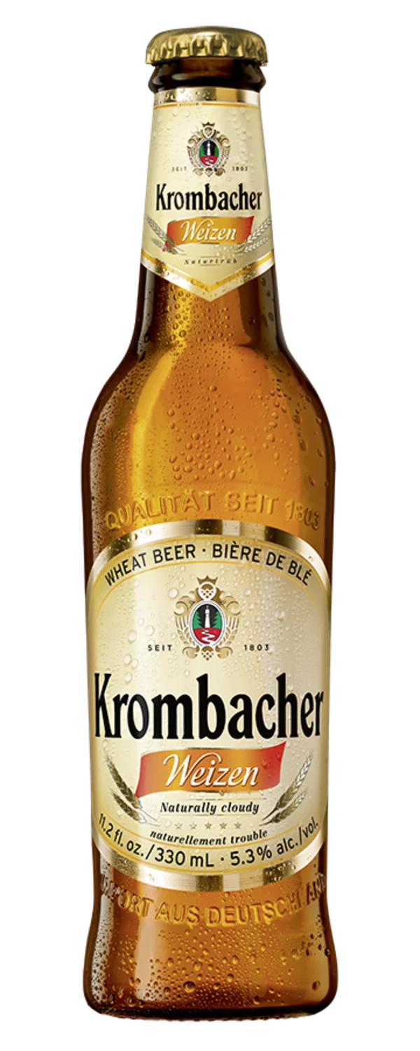 Bere Krombacher Weizen 0.5l bottel