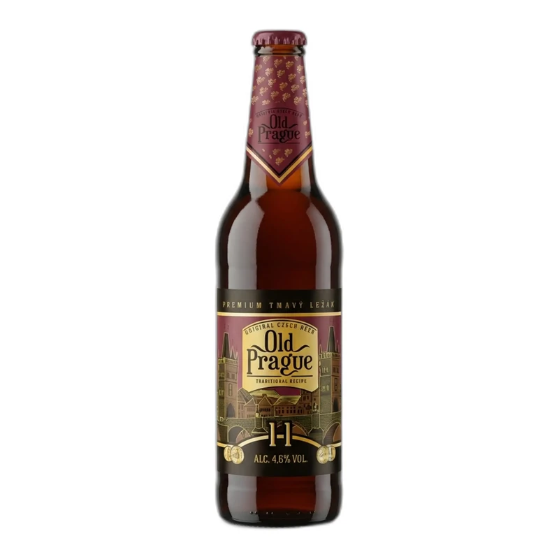 (!)Bere Old Prague Bohemian Dark Lager 0.5l sticla