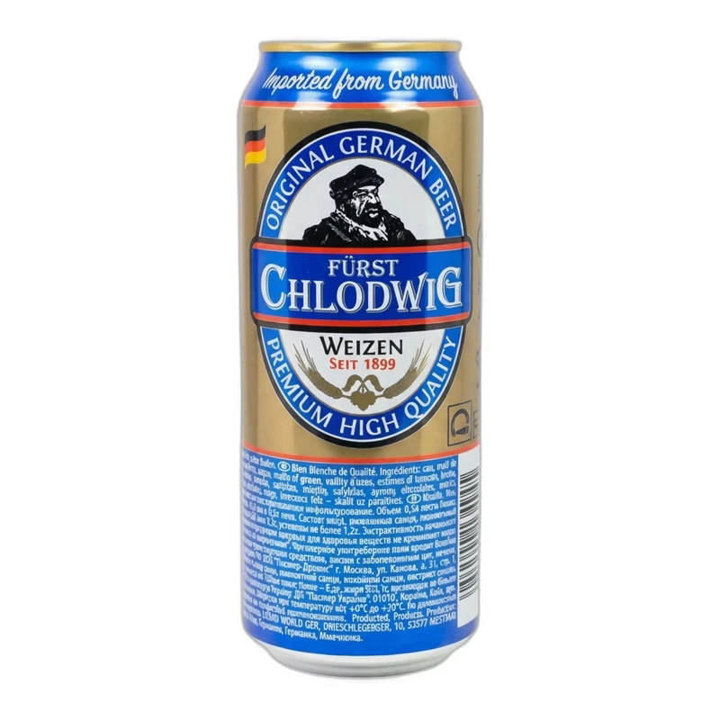 Bere Furst Chlodwig Weizen 0,5l doza