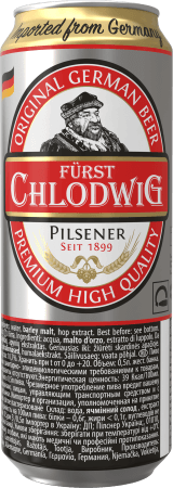 Bere Furst Chlodwig  Pilsner 0,5l doza