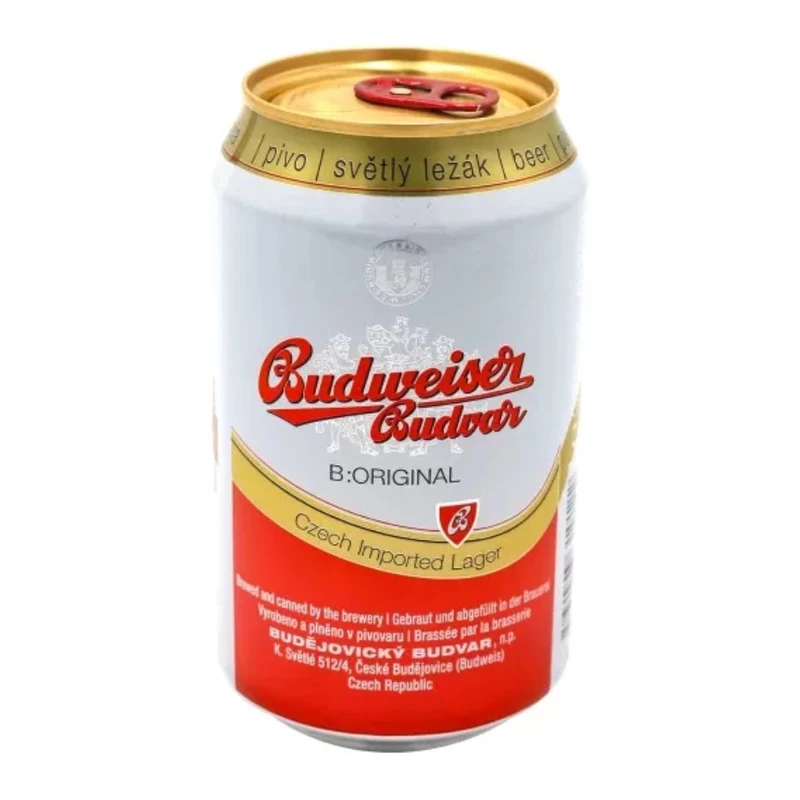 Bere Budweiser Budwar 0.33L c/m (ж/б)