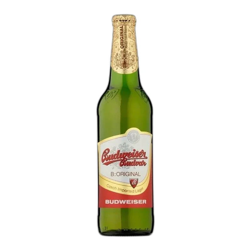 (!)Bere Budweiser Budwar 0.33L f/alc
