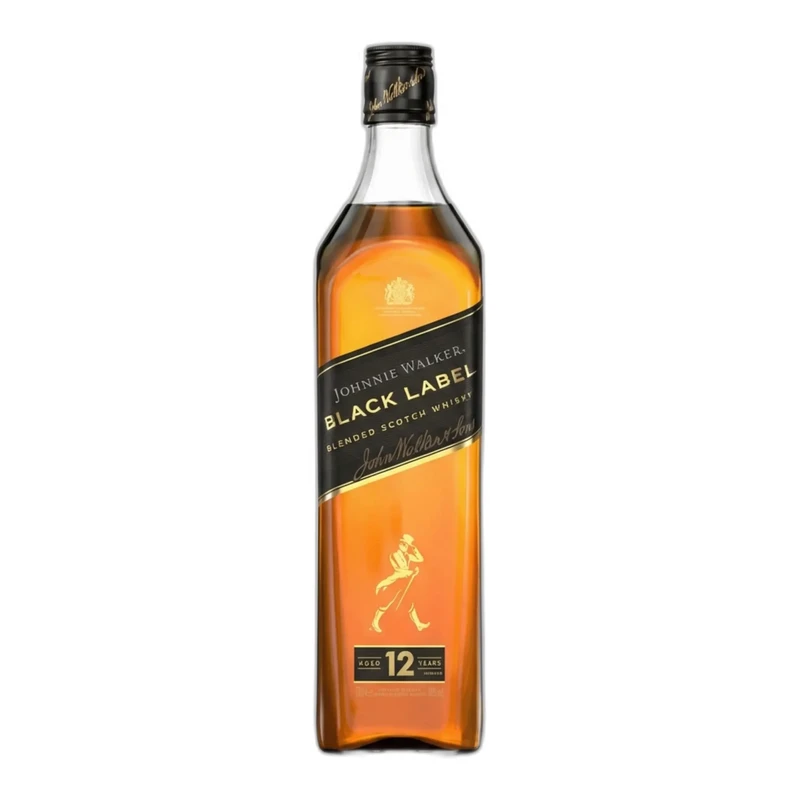 JOHNNIE WALKER BLACK LABEL 12 Y 40%  0,7 L