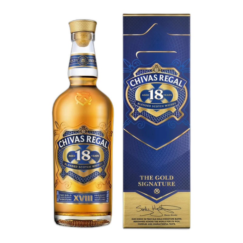 Whisky Chivas Regal 18 Y.O. 40% 0.7L