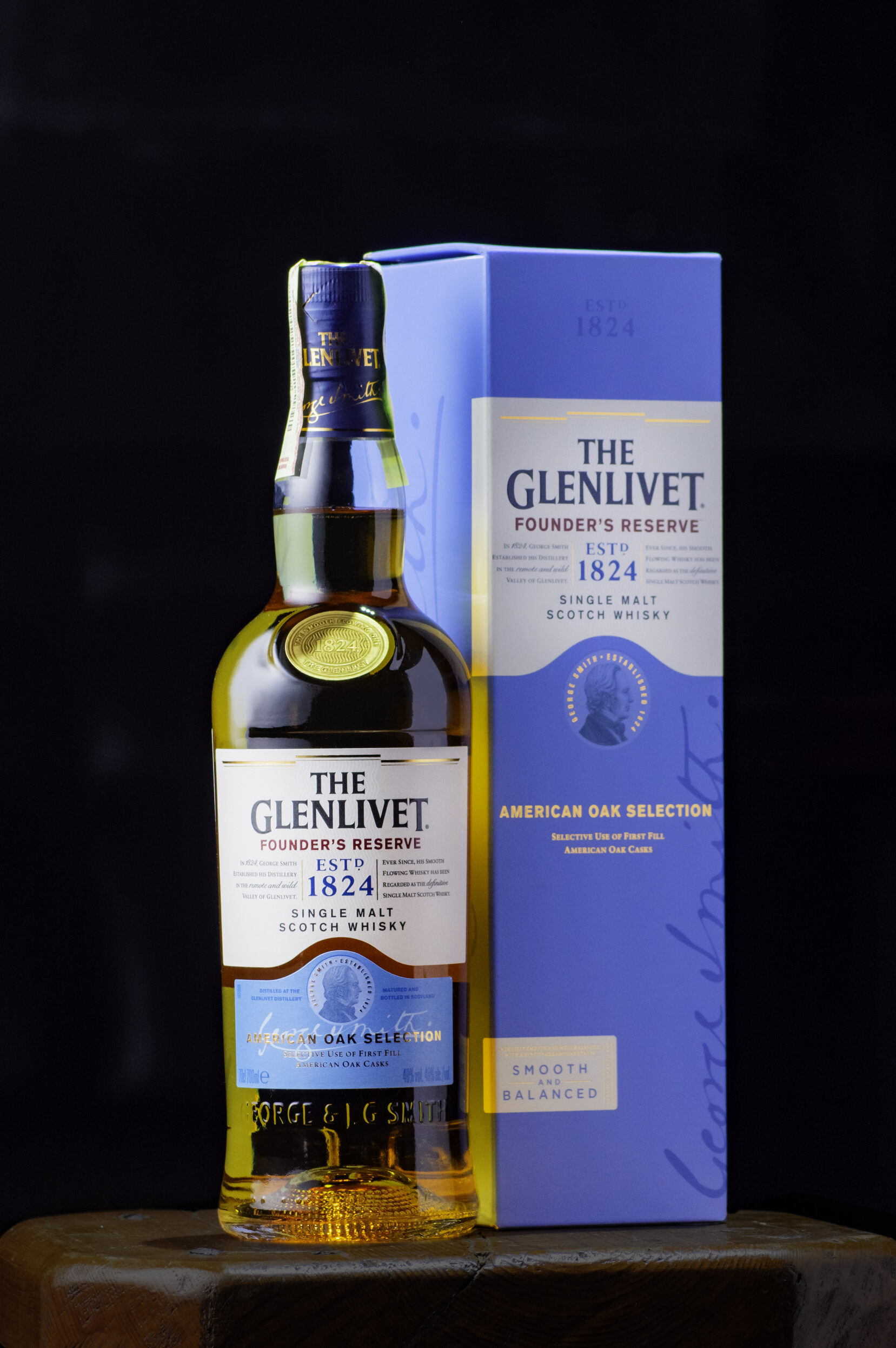 WHISKY GLENLIVET 40% 0.7 L